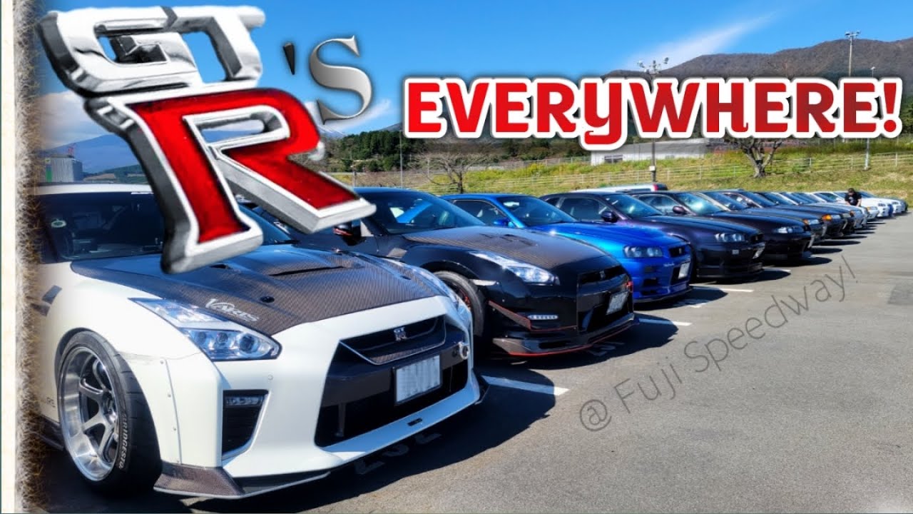 'R' (Nissan Skyline) Meeting at Fuji Speedway, Japan in 4K