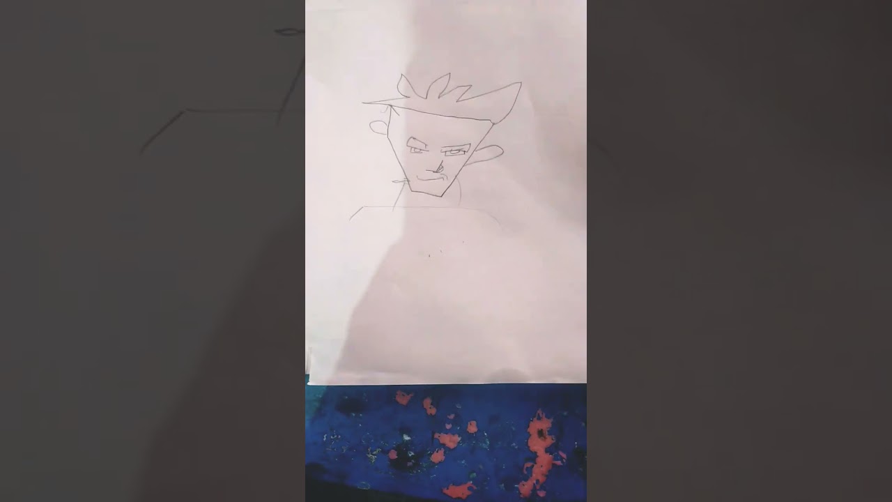 drawing Vegeta # Rohan art #subscribe
