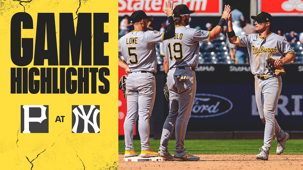 Gonzales & Gonzalez Go Deep as Bucs Even Series | Pirates at Yankees Game Highlights (7/22/26)