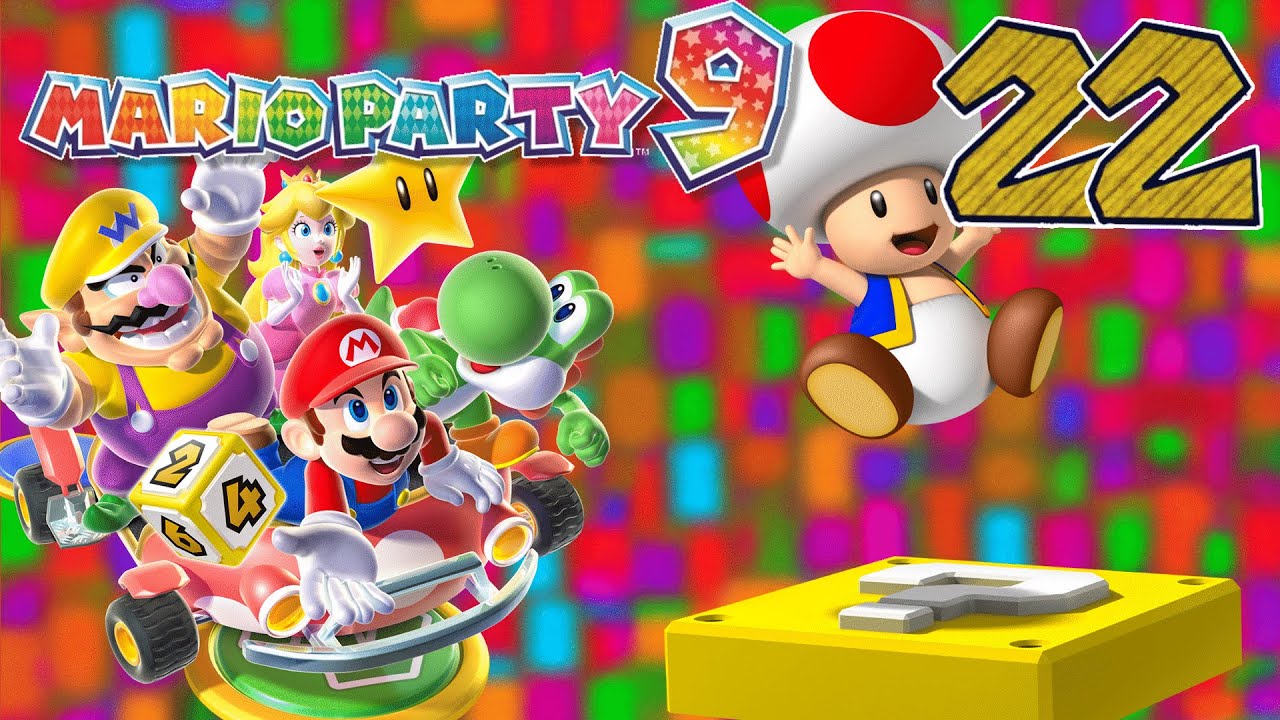 Mario Party 9 (Wii) - Episode 22 - Step It Up (7 Wins - 1-vs-Rivals (Team)) (Minigame Mode) (Blind)