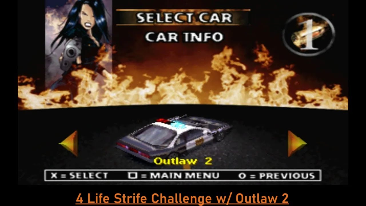 Twisted Metal 2: EDGBLA's Hack w/ Outlaw 2 [HARD] (4 Life Strife)
