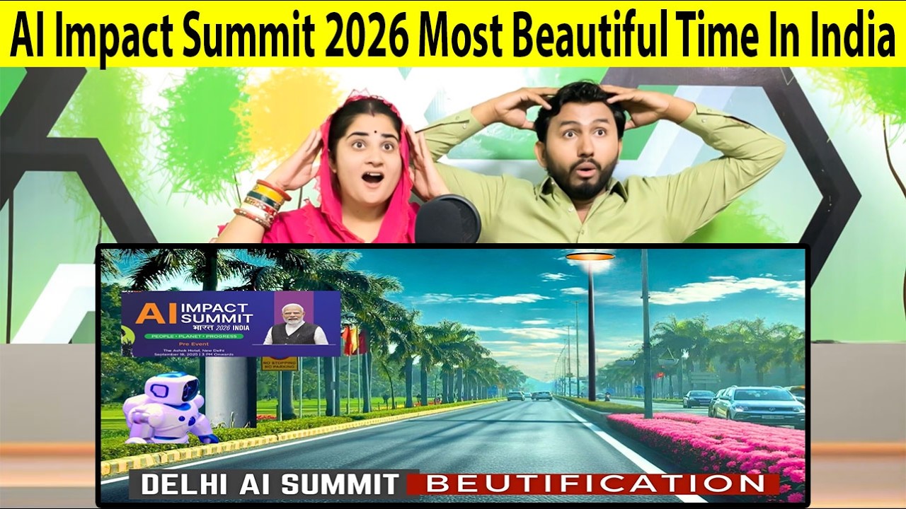 AI Impact Summit 2026 | Delhi’s Stunning Makeover into the Most Beautiful City of India Hindu Reacts