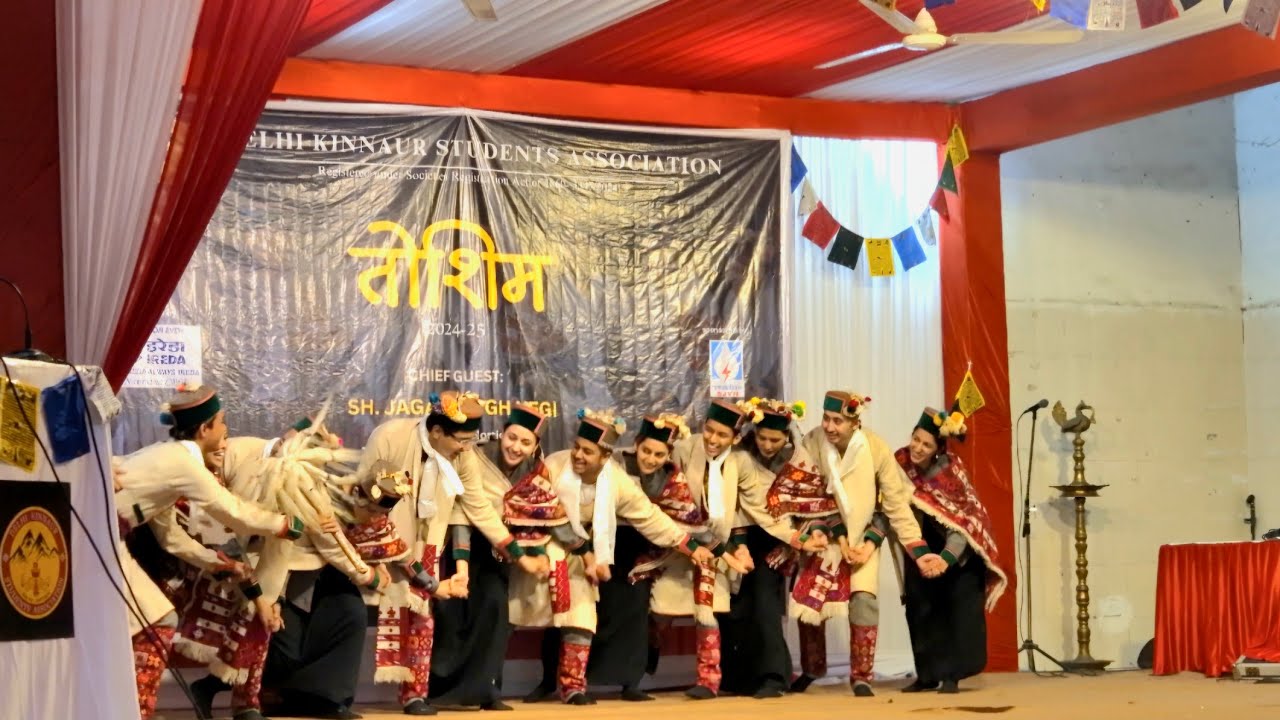 ✨️Enchanting Kinnauri Dance | DKSA Students at Delhi Get-together | DKSA Toshim 2025