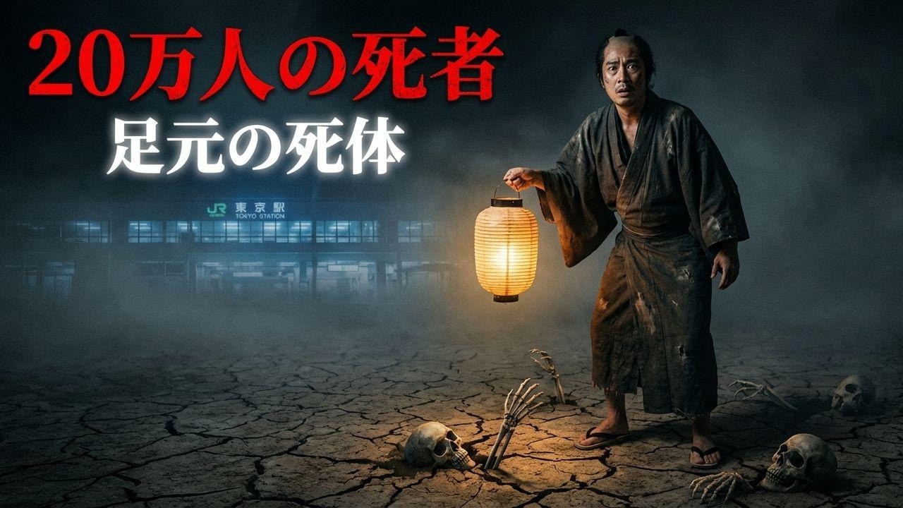 江戸の闇：20万人が眠る処刑場の真実。足元に広がる死の世界