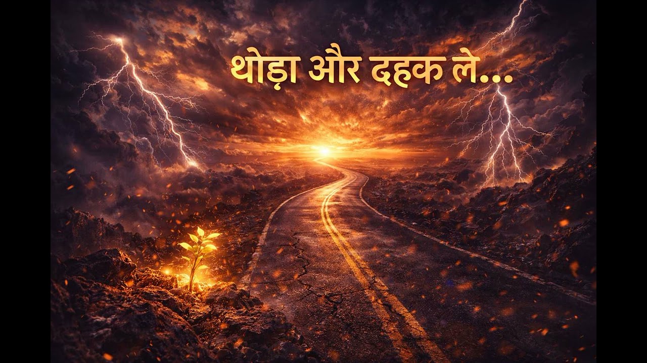 थोड़ा और दहक ले 🔥  Motivational Hindi Anthem  Rise From Within