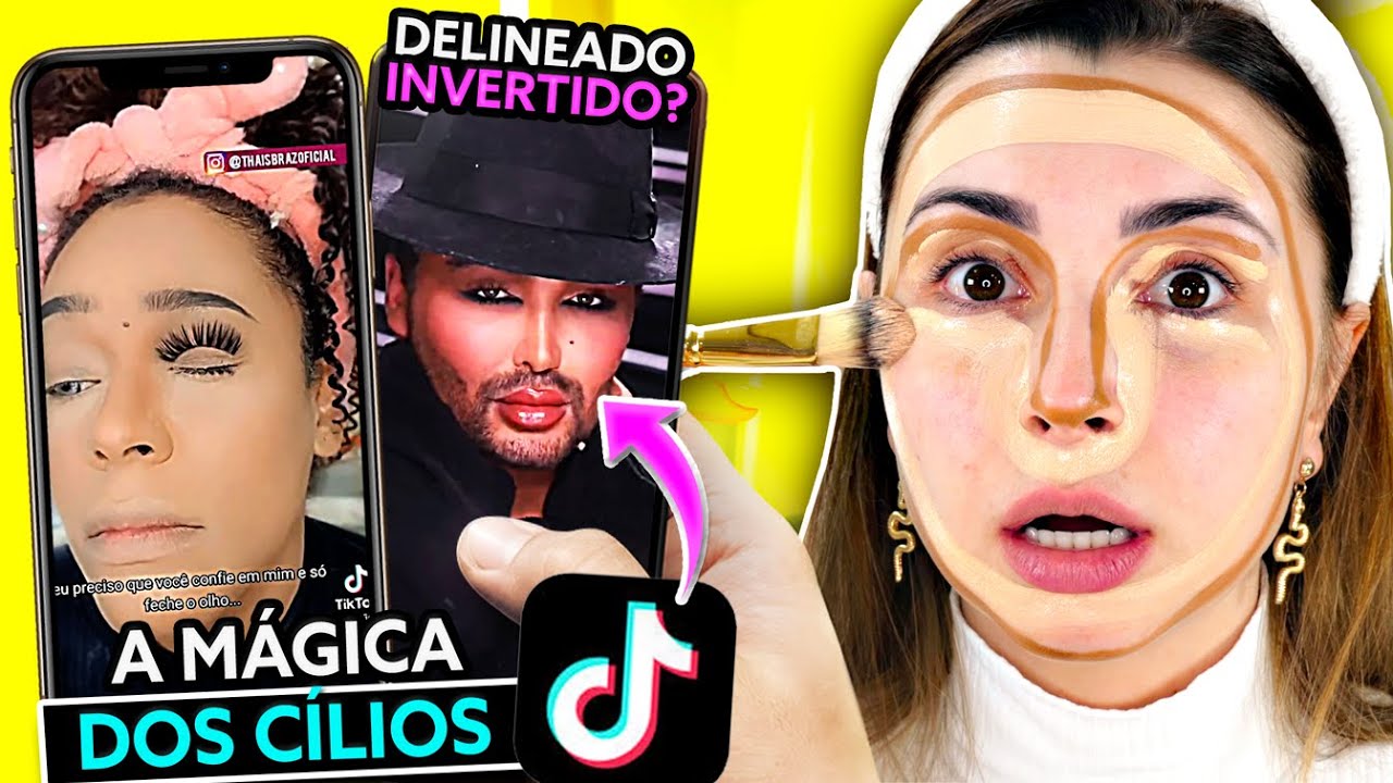 TESTANDO TRUQUES BIZARROS DE BELEZA DO TIKTOK #7