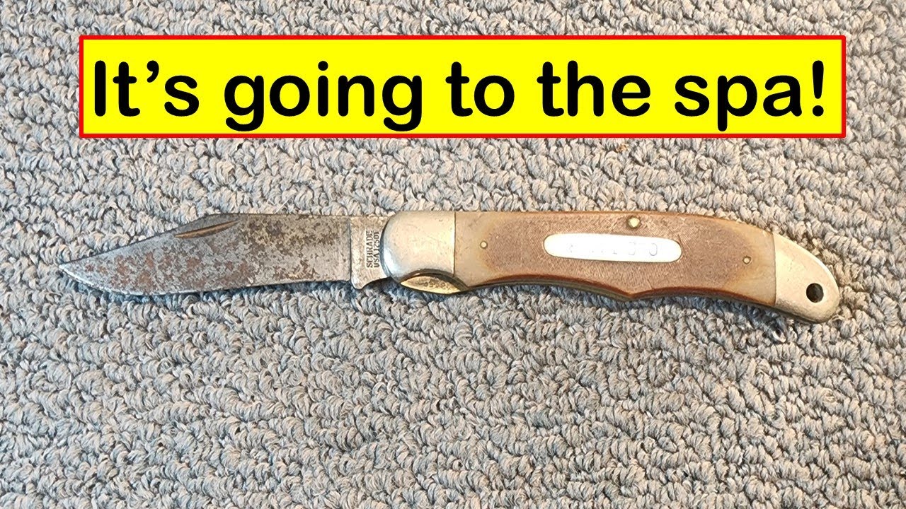 Refurbishing This Vintage Schrade Old Timer, OT 25 @RJsKnives