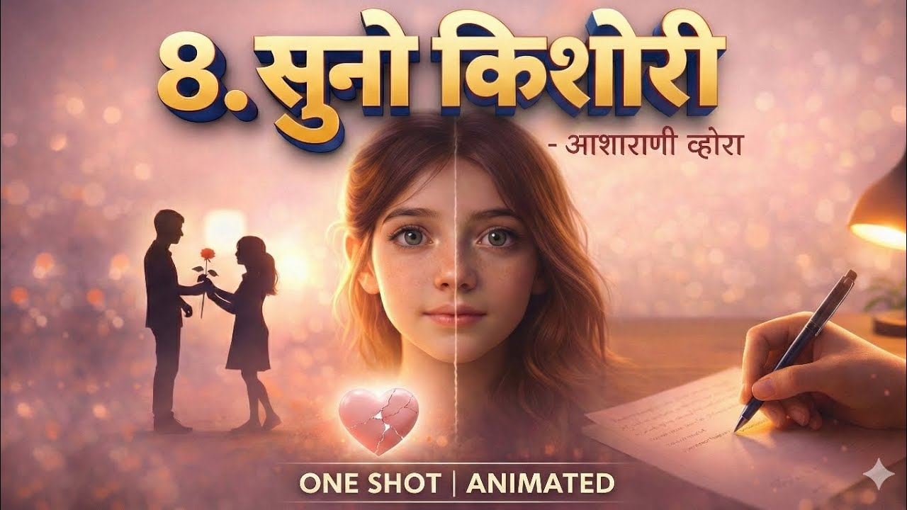 8. Suno Kishori Suno Kishori Explanation Animated | Asharani Whora ONESHOT | class 12th hindi HSC