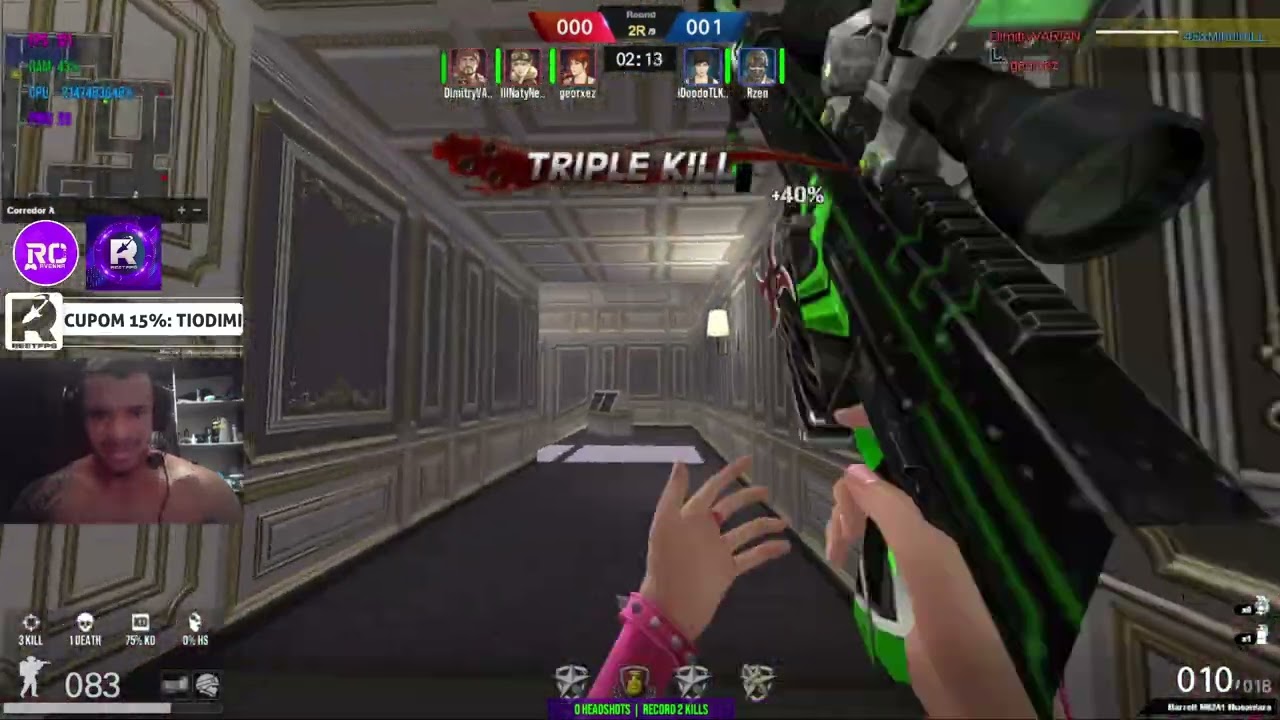 POINT BLANK - HOJE JOGAMOS DE BARRETT