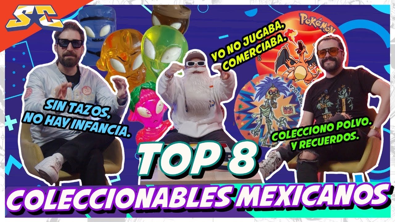 Top 8 COLECCIONABLES Mexicanos - Los Tops de los Súper Cuates