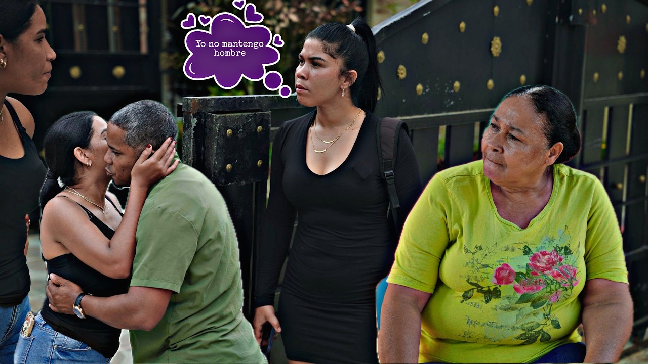 Vivía con su amiga y entra un hombre en su casa