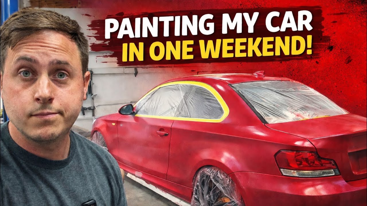 24-Hour DIY Car Paint Job Challenge: Epic Garage Paint Job