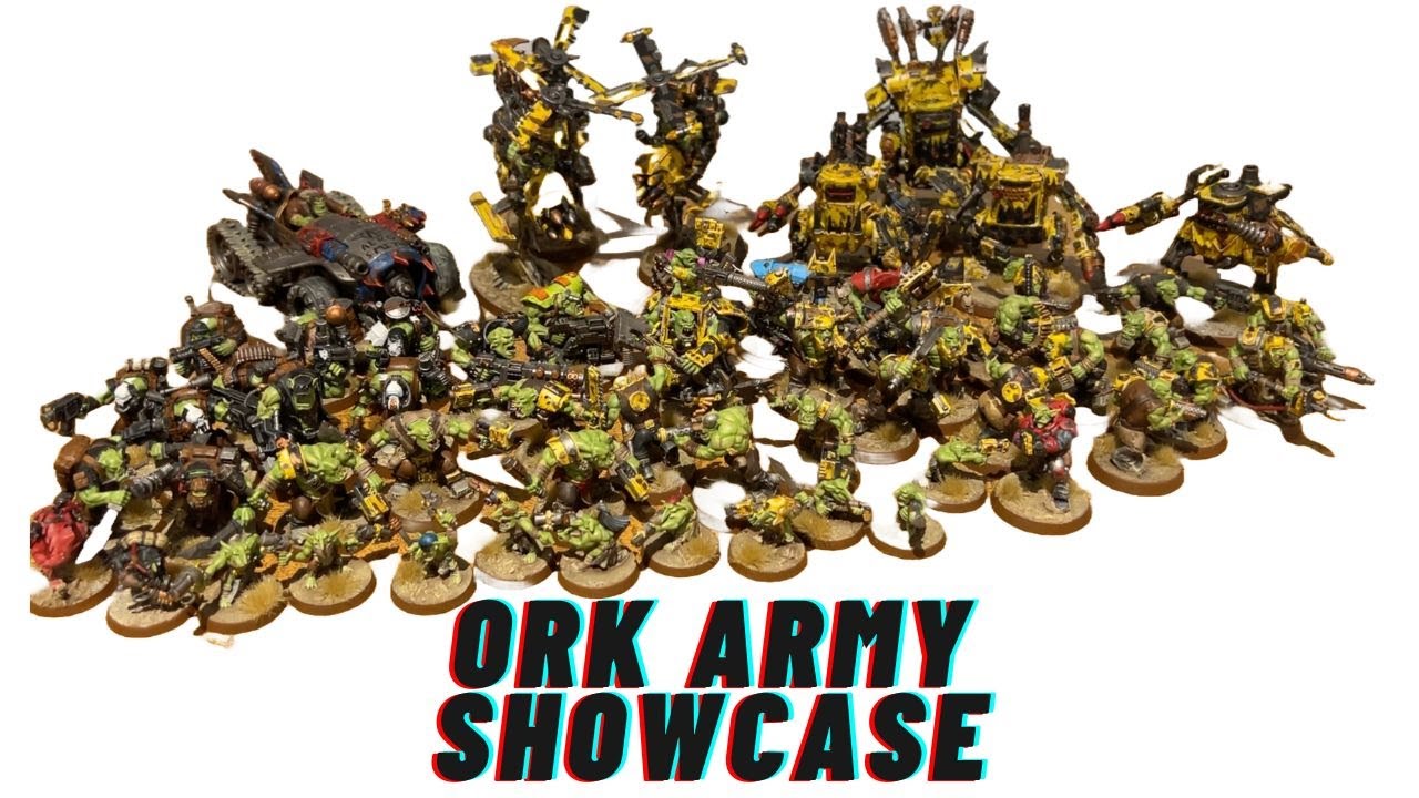Ork Army Showcase - Da Bad Moons Risin' - Warhammer 40k Army Showcase