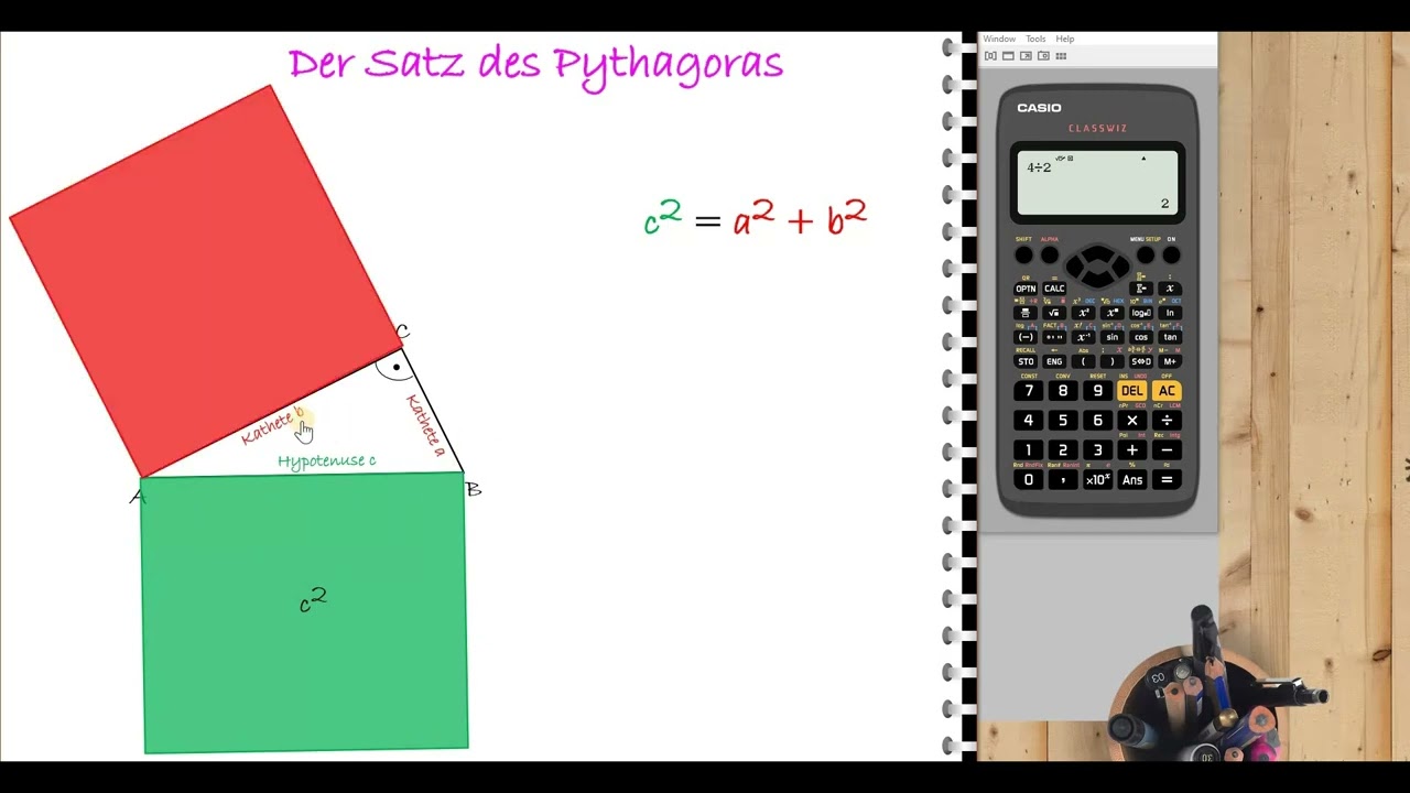 Lernvideo_Herleitung Satz des Pythagoras