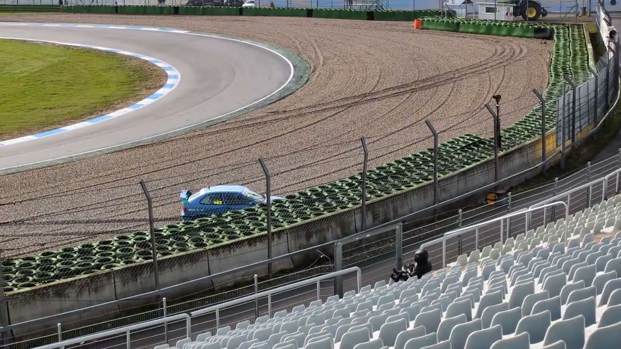 BMW 318ti Crash Hockenheimring 2025 Sachskurve