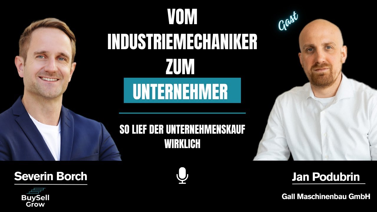 Vom Industriemechaniker zum Unternehmer – so lief der Unternehmenskauf wirklich