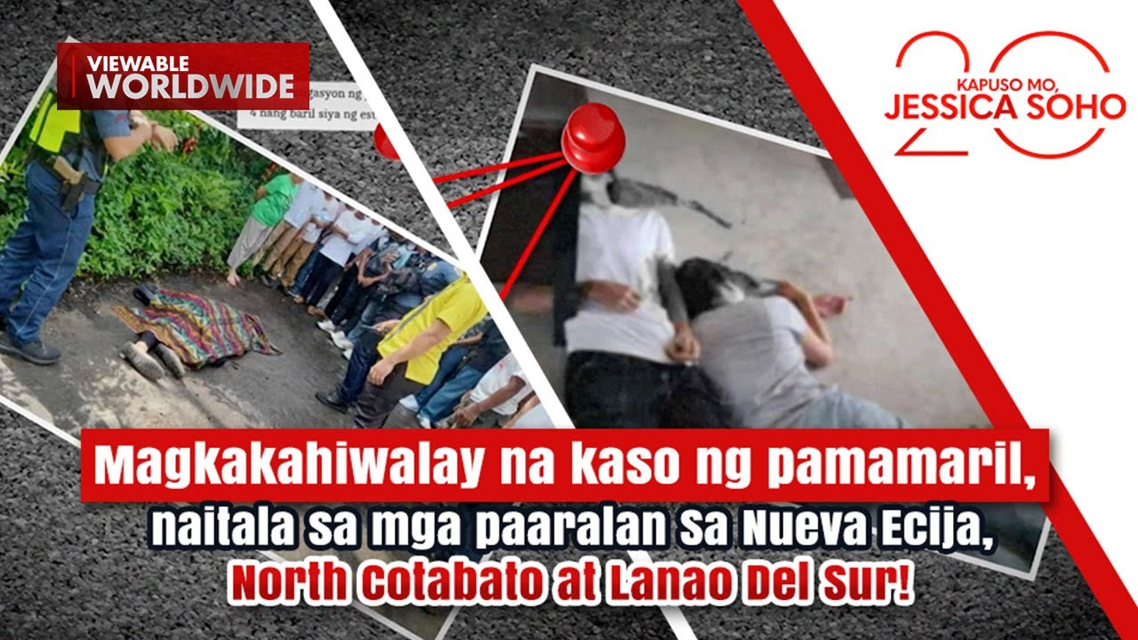 Separate shooting incidents reported in schools in the Philippines | Kapuso Mo, Jessica Soho