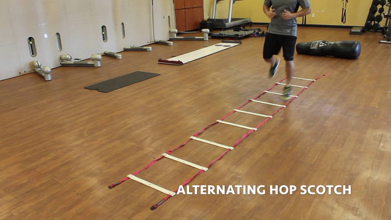 Agility Ladder Alternating Hop Scotch
