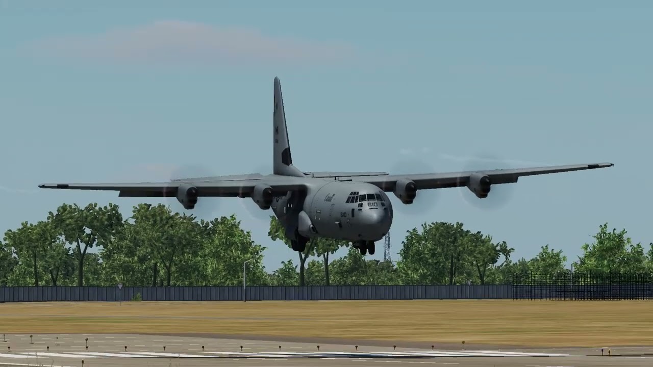 DCS Virtual Incirlik RIAT RCAF C-130J Arrival