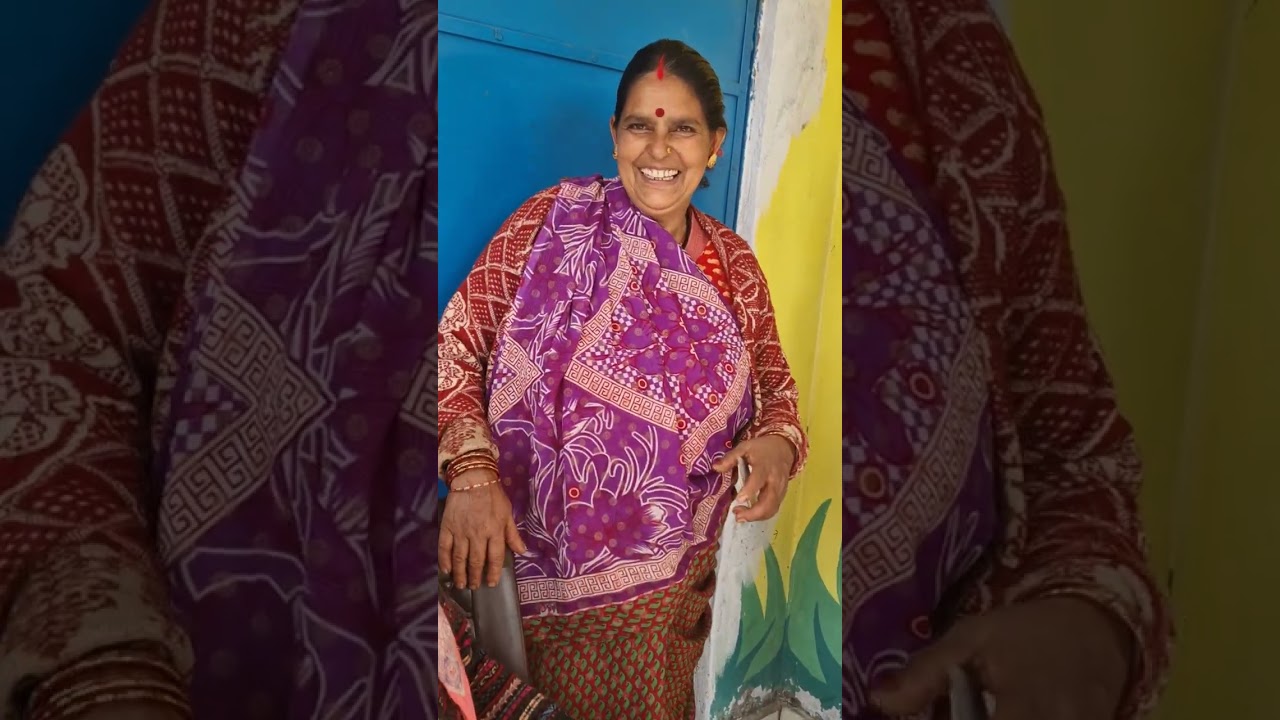 आज हमारे पंचायत घर में हुए ई श्रम कार्ड रिन्यू