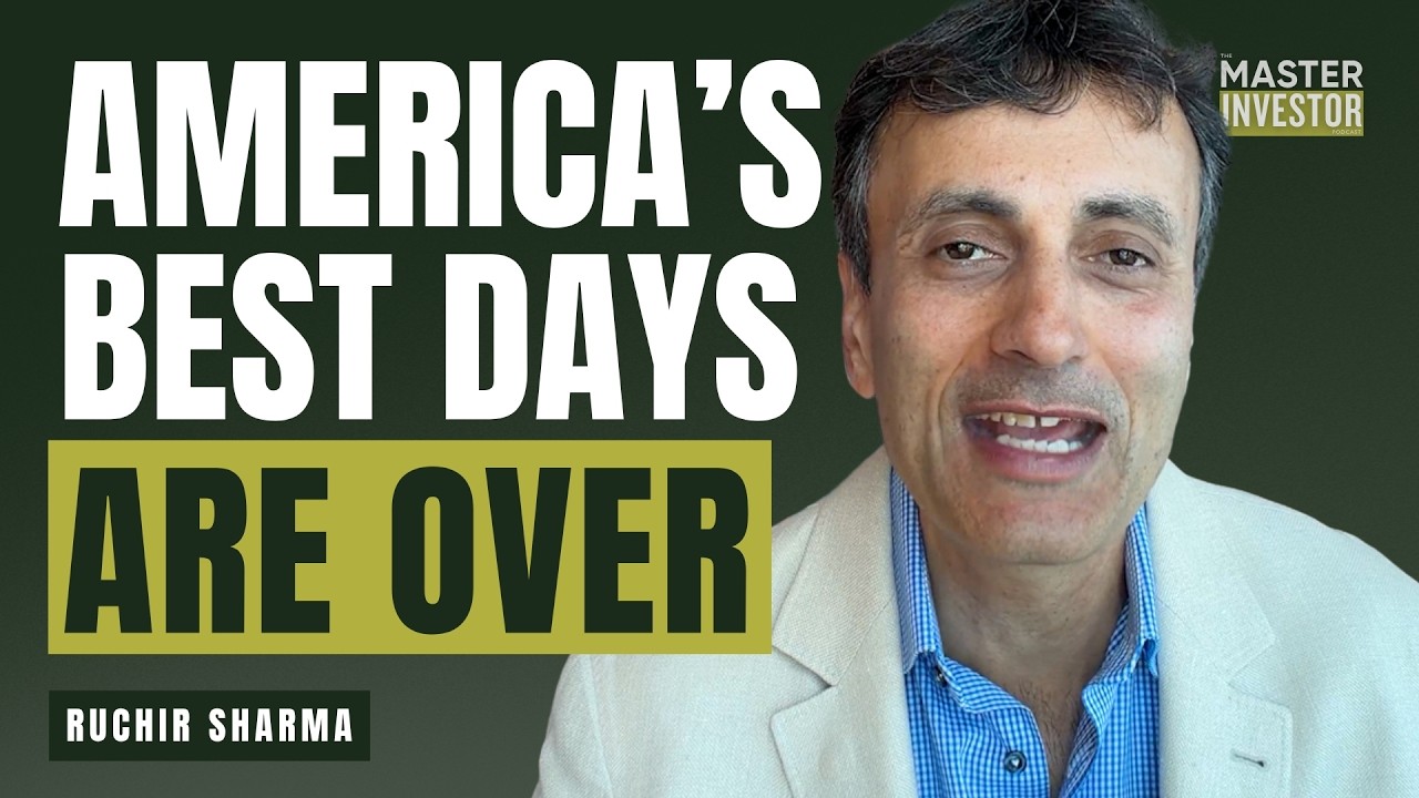 Is the US Market Finally Peaking? Ruchir Sharma&rsquo;s Take