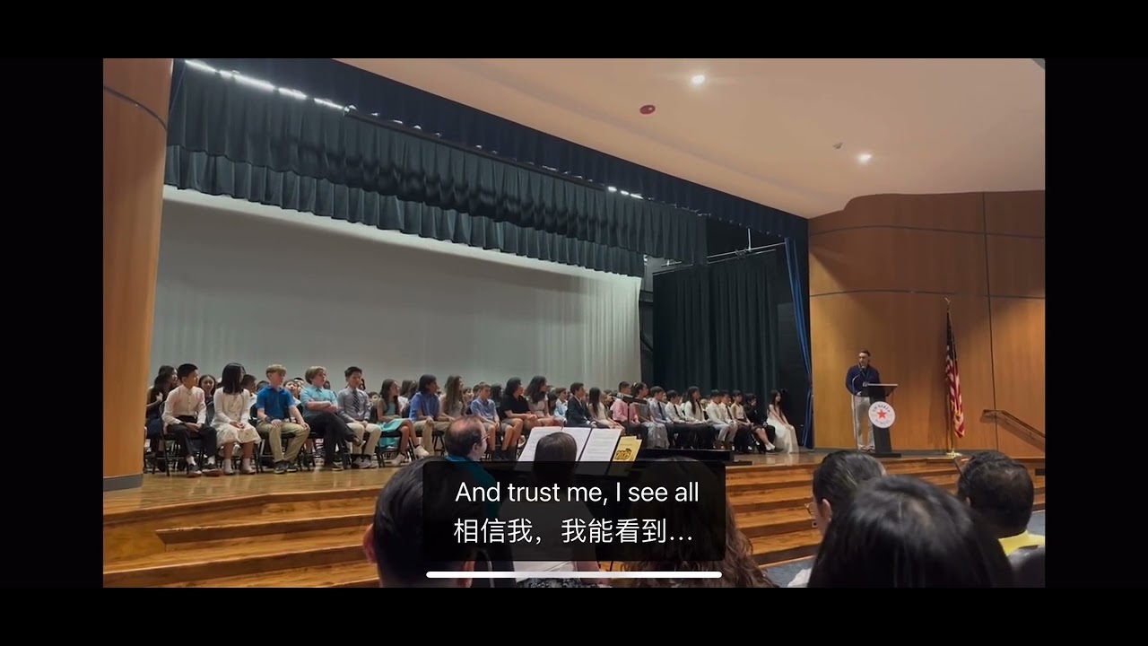2025 Elizabeth M Baker Elementary School 5th Grade Assembly Speech by Dr Grimaldi