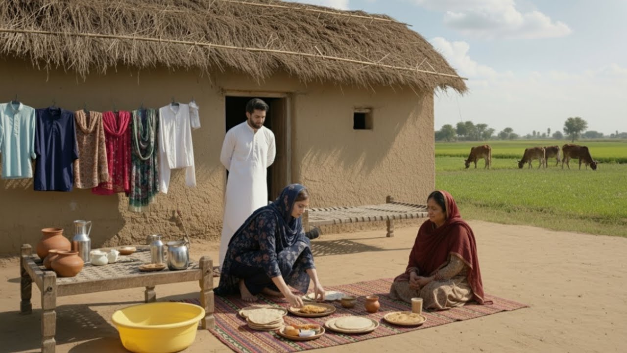 Part#1 Village Vlog | A Simple Day in the Countryside 🏡 | #pakistan #villagelife #village