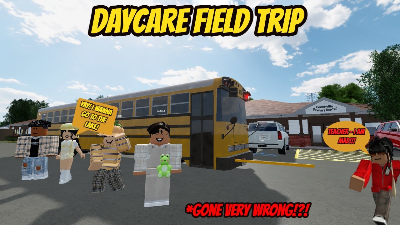 Greenville, Wisc Roblox l DayCare Field Trip to Lake Rp *GONE WRONG*