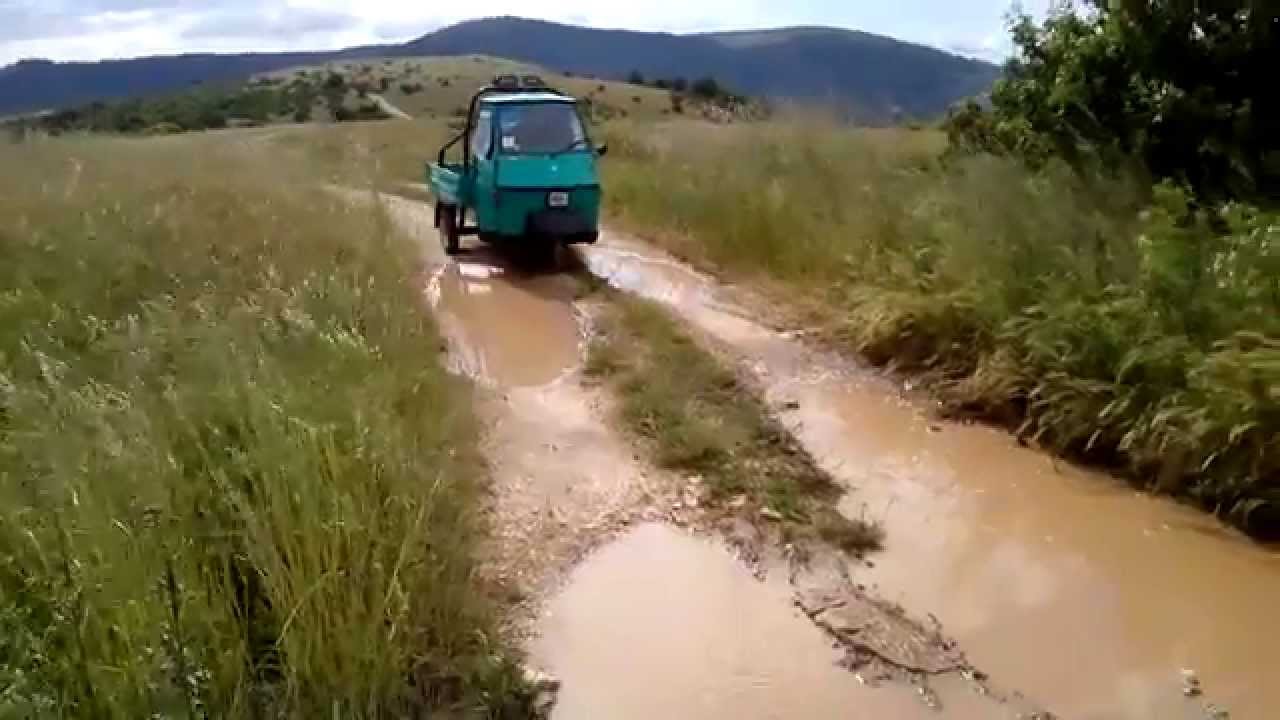 strade alternative con l'ape off road