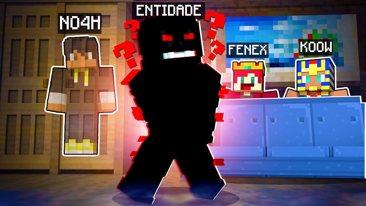 SE ESCONDA DA ENTIDADE no MINECRAFT ‹ Koow ›