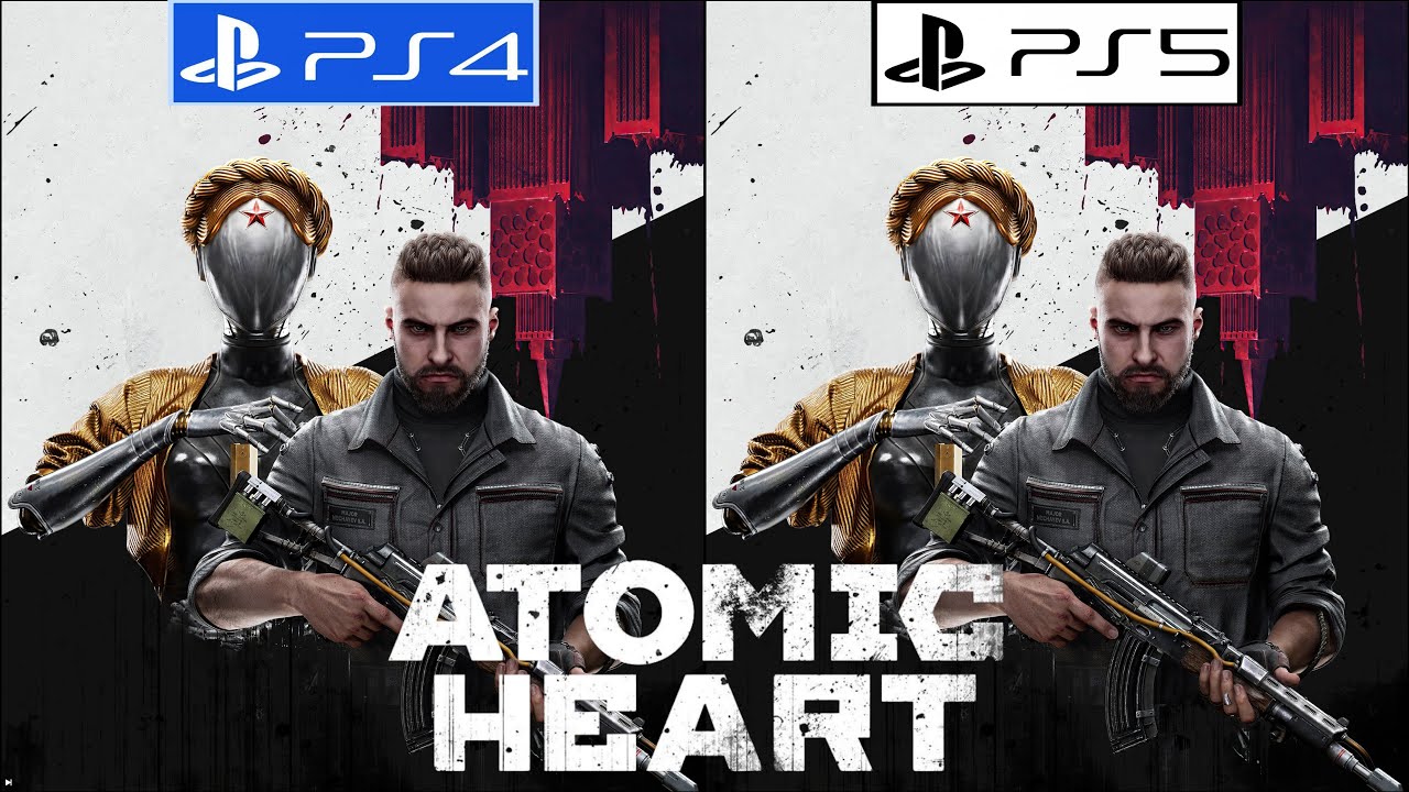 Atomic Heart PS4 vs PS5 - Graphics Comparison - Framerate - Loading Times - 4k