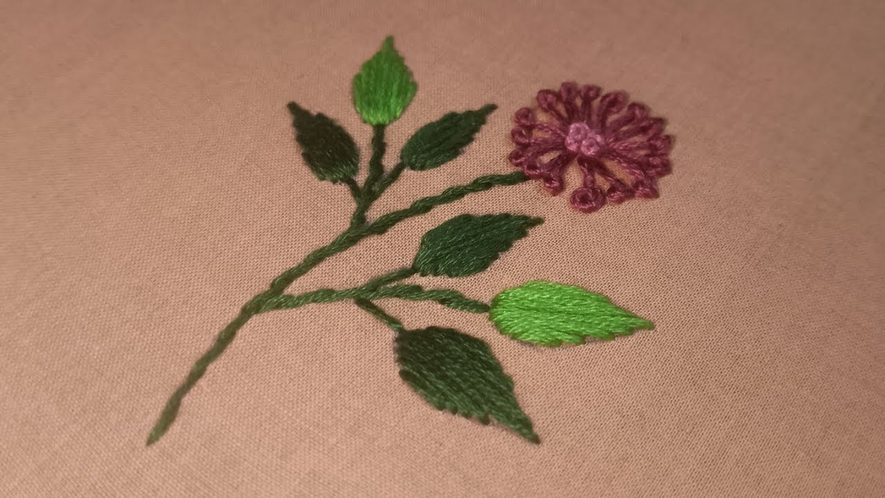 Easy Hand Embroidery 🪡🧵