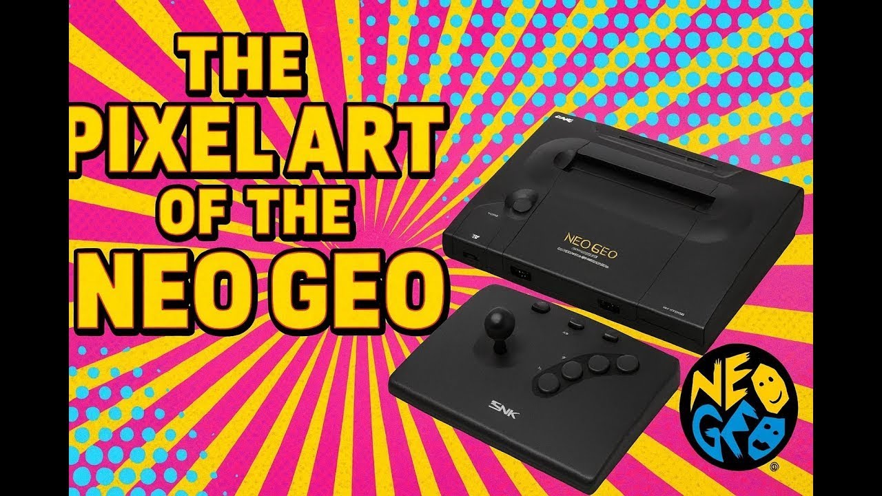 the PIXEL ART of the Neo Geo