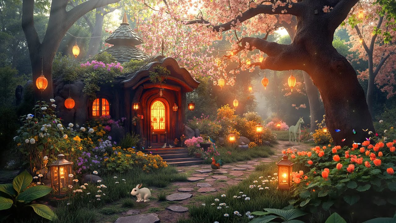 Relaxing Spring Forest Sounds | Peaceful Nature Ambience for Sleep, Meditation and Stress Relief