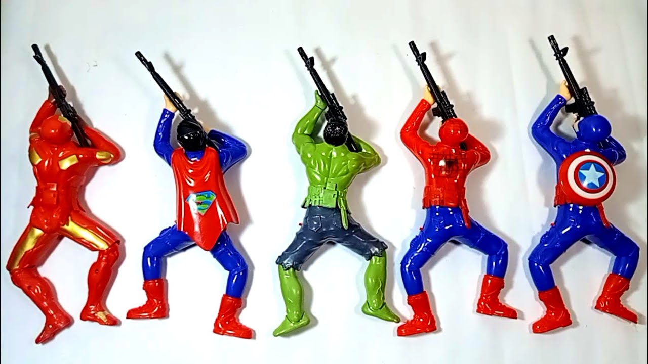 AVENGERS TOYS/Action Figures/Unboxing/Cheap Price/Ironman,Hulk, captain America,Spiderman/Toys.