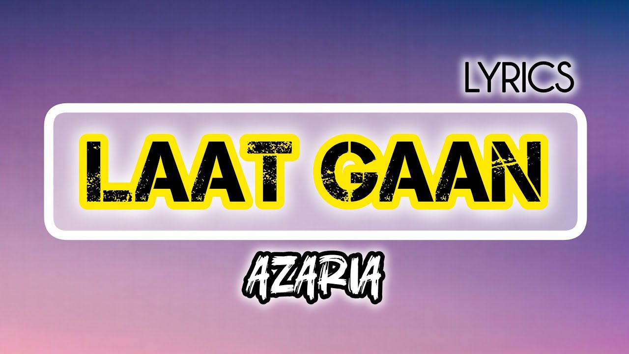 Azaria - Laat Gaan. 2025 (Lyrics)