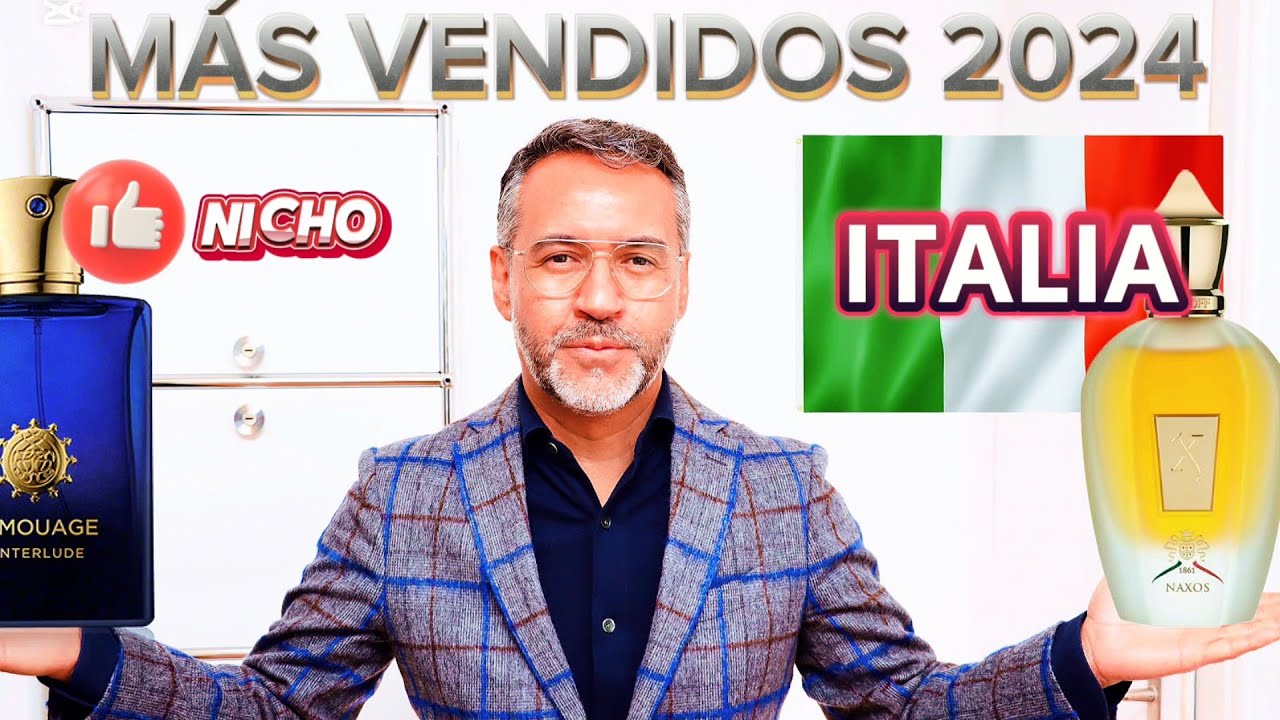 PERFUMES NICHO MAS VENDIDOS EN 2024 EN ITALIA
