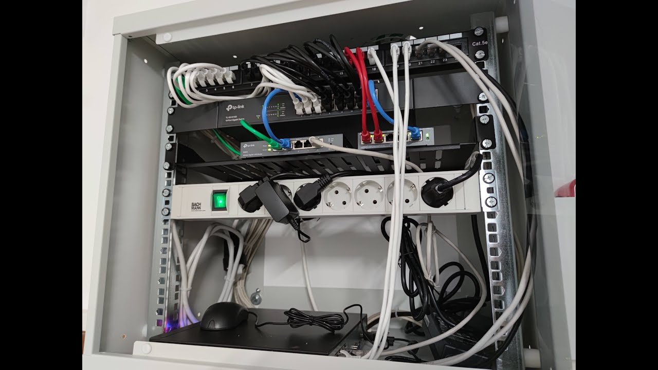 Montare Rack & Retea pentru magazinul pmstore.ro