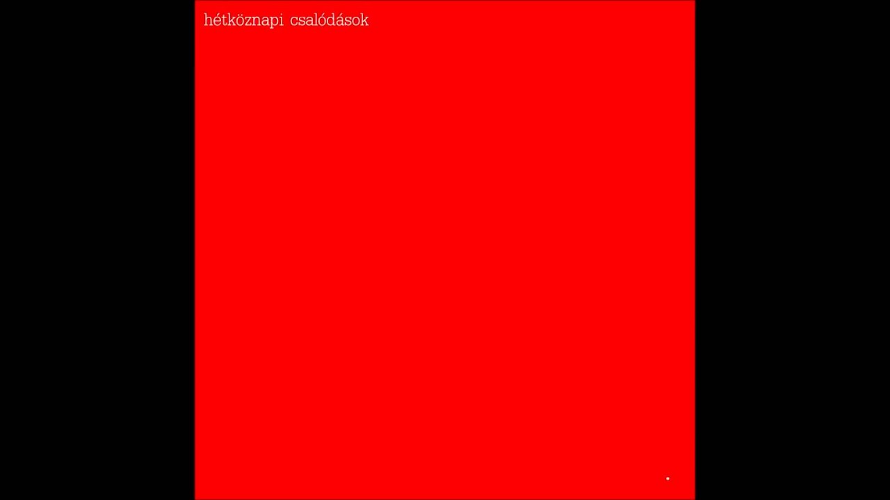 H&eacute;tk&ouml;znapi Csal&oacute;d&aacute;sok - Pont 2015 teljes album HQ