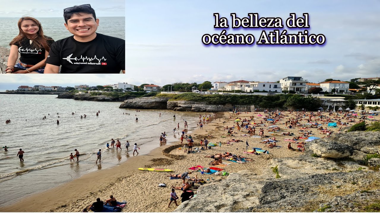 ¿Cómo son las aguas del océano atlántico? (Royan, Francia)