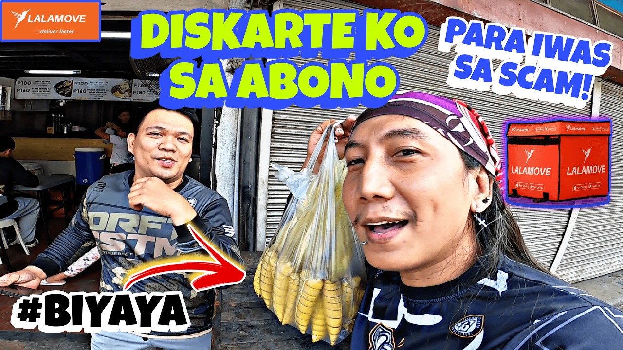 DiSKARTE KO SA ABONO BOOKiNGS | BiYAYA | LALAMOVE SERYE