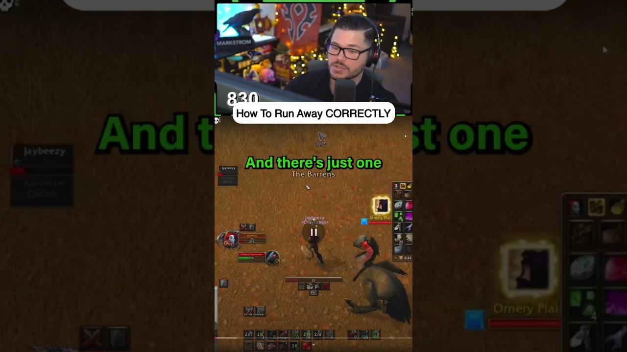 How To Run AWAY | Hardcore Classic WoW