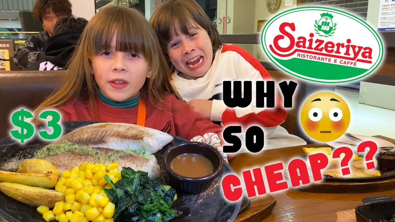 Why We LOVE China's CHEAPEST Italian Family Restaurant | Saizeriya Shenzhen
