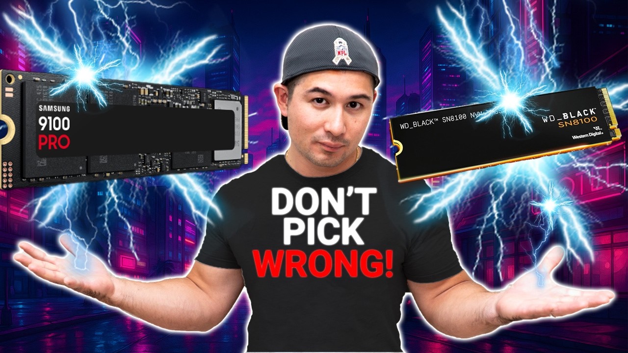 ⚡️Лучший SSD для ИГРЫ или работы в 2025 году: как раз к праздникам 🎁