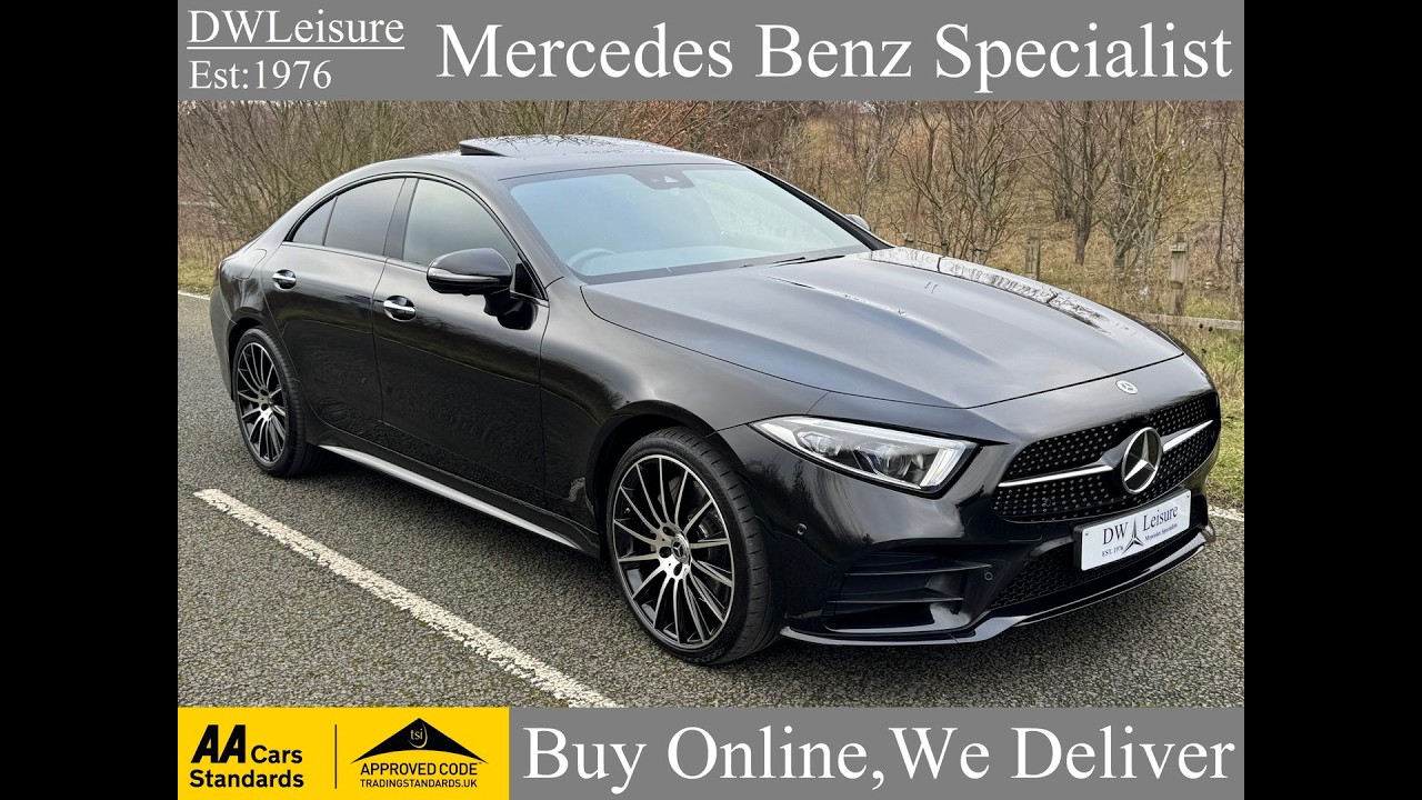 Mercedes Benz CLS 300D MHEV 4M AMG Line Night Edition Premium Plus Auto Diesel WP21 RRU