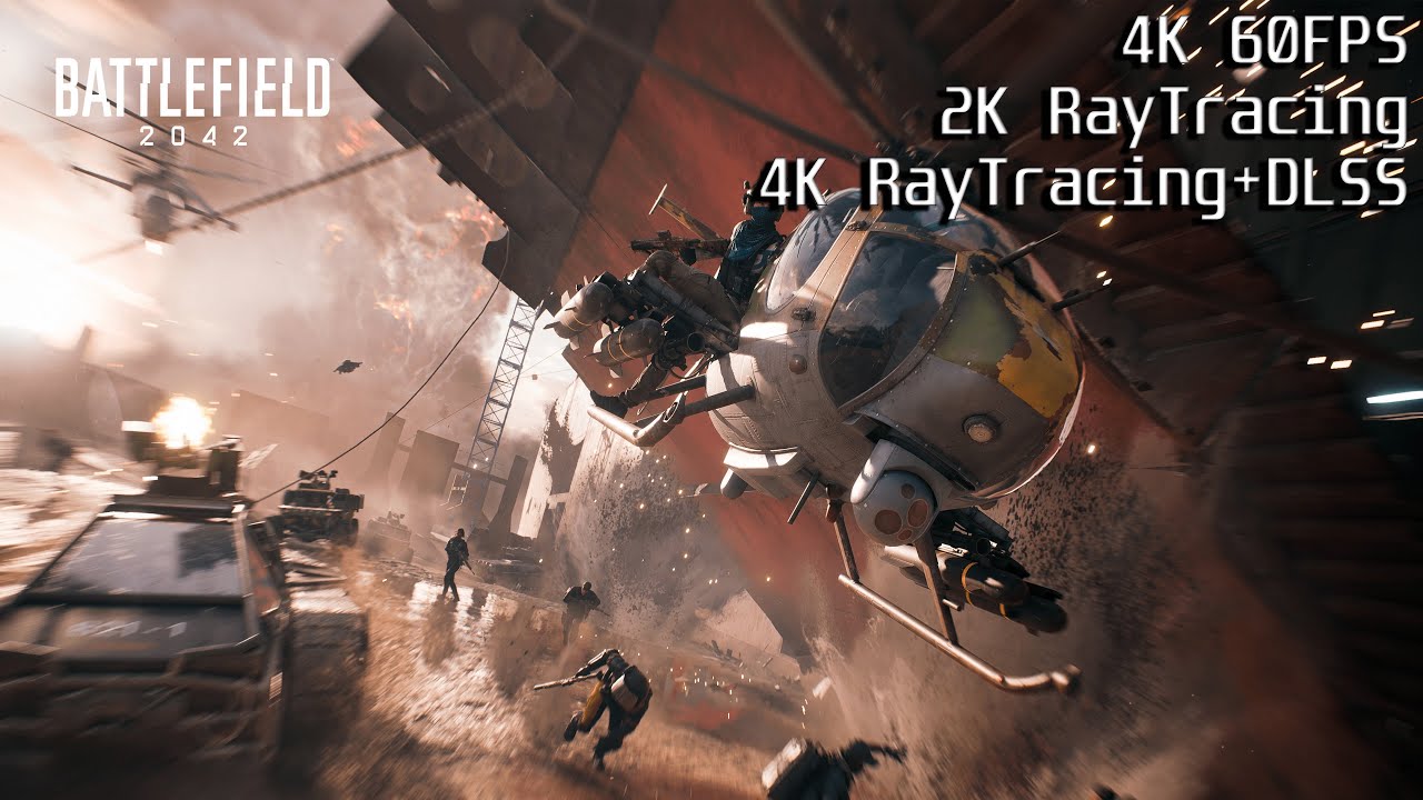 [Benchmark][Battlefield 2042]  I5 12400F RTX 3070TI - 4K60 - 2K RayTracing - 4K RayTracing DLSS