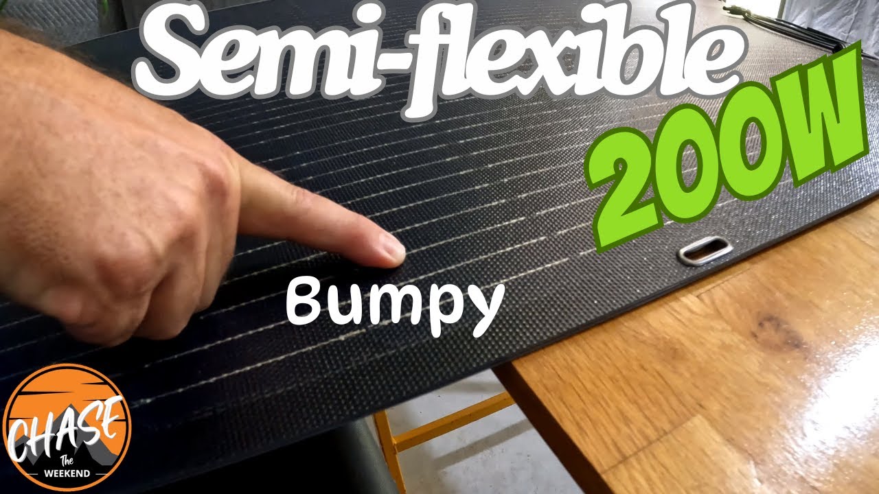 Best EVER Semi-flexible Solar Panel? ALLPOWERS SF200 Review & Test @ALLPOWERSDirect  #solar #diy