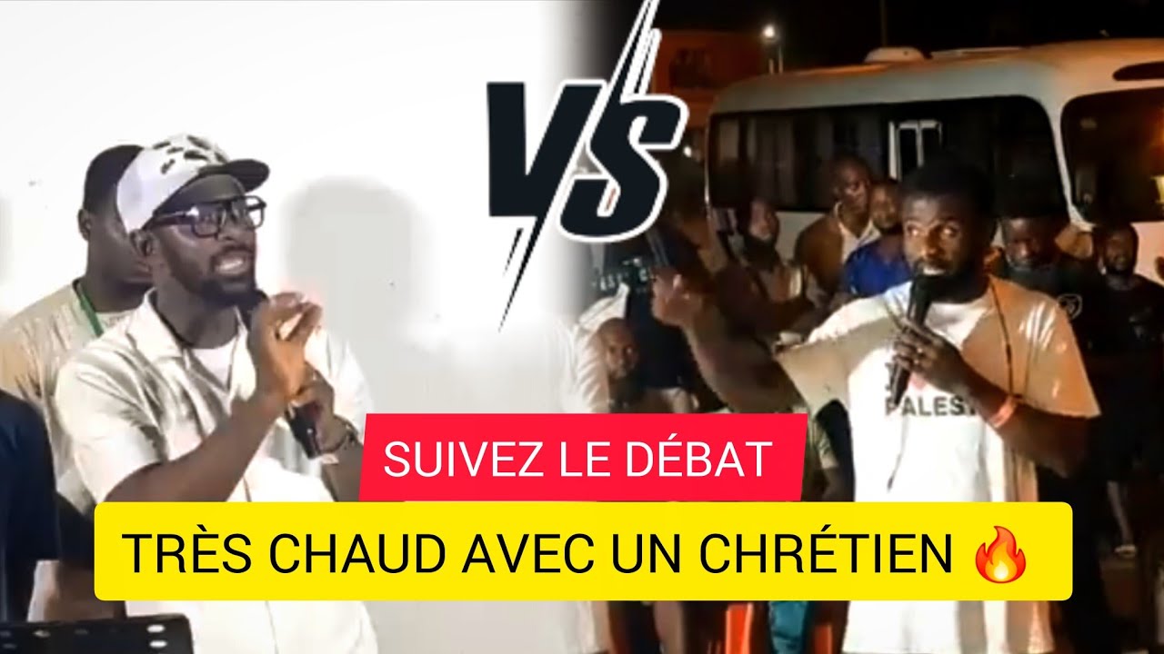 ⛔️ SUIVEZ LE DÉBAT TRÈS CHAUD AVEC UN CHRÉTIEN 