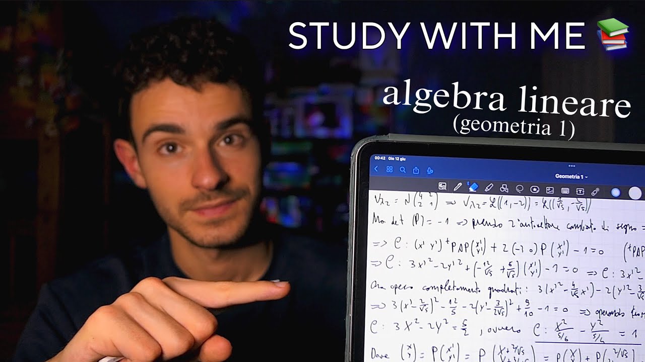 IO STUDIO, TU RILASSATI! 📚 (Geometria 1) | ASMR