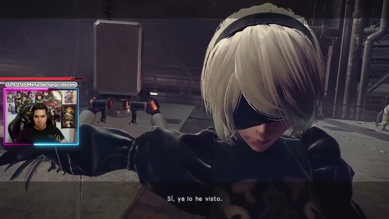 JUGAMOS NIER: AUTOMATA! #1 CASI NO LA CUENTO CON EL TUTORIAL EN DIFICIL! PEGAN COMO BASEBOLISTAS
